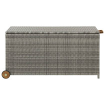 Wicker Rattan Deck Boxes Patio Storage You Ll Love In 2021 Wayfair