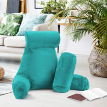 large bed pillows with arms