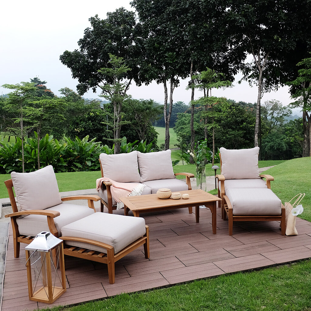 summerton teak patio chair