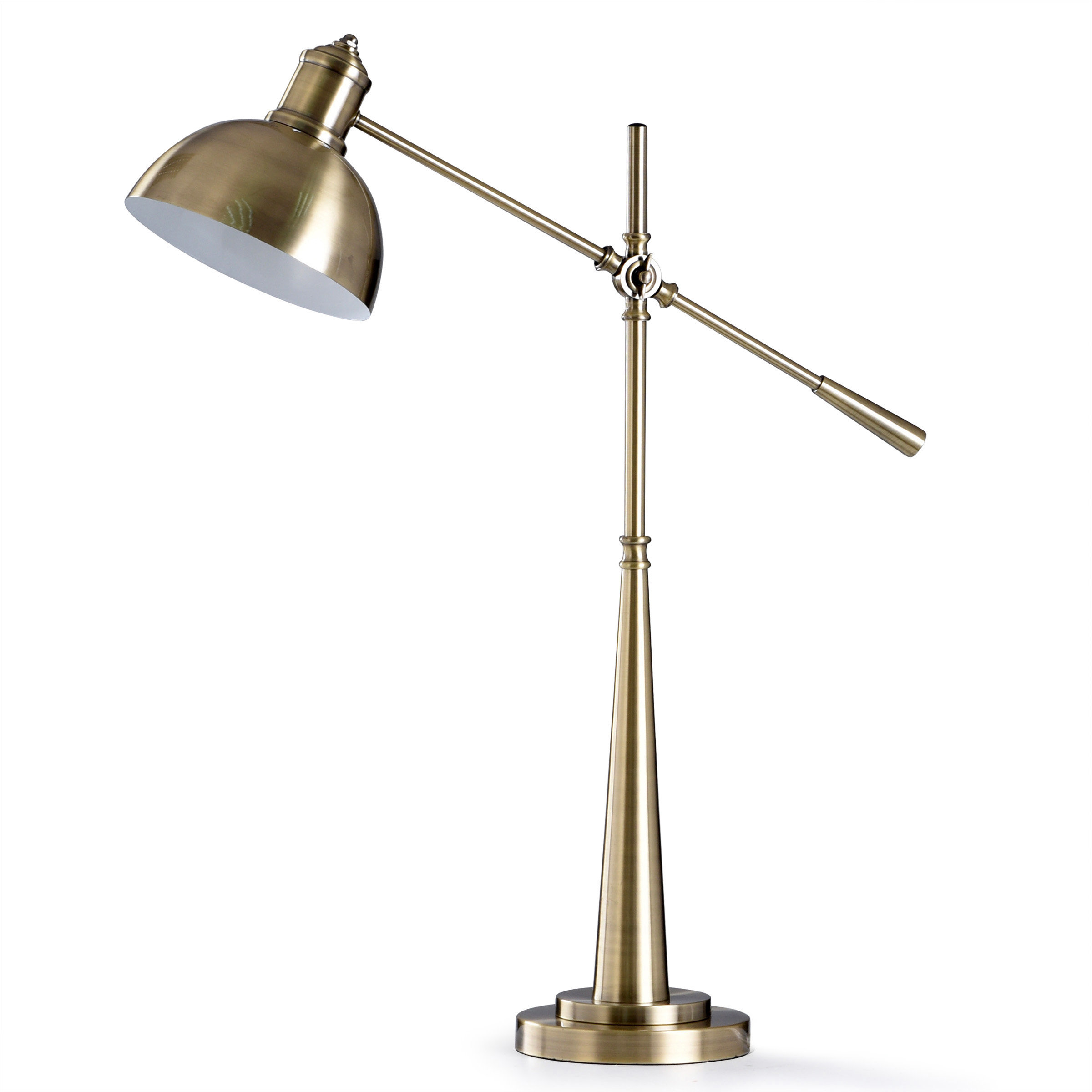 gold desk lamp