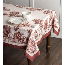 Home 14.5 Inch by 108 Inch Holidays Dinner Thanksgiving/Christmas Kitchen Maison d' Hermine Cozy Christmas 100% Cotton Table Runner for Party