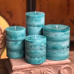 candlestick candles Glass candle holder decoration candlelight candle cup candle holder-Fat blue candle holders vintage
