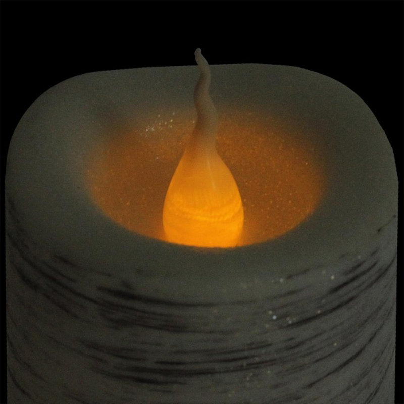 Northlight 3 Piece Joy Led Christmas Decorations Unscented Pillar Candle Set Reviews Wayfair