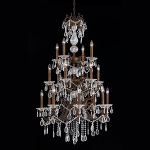 Donat 18-Light Crystal Chandelier