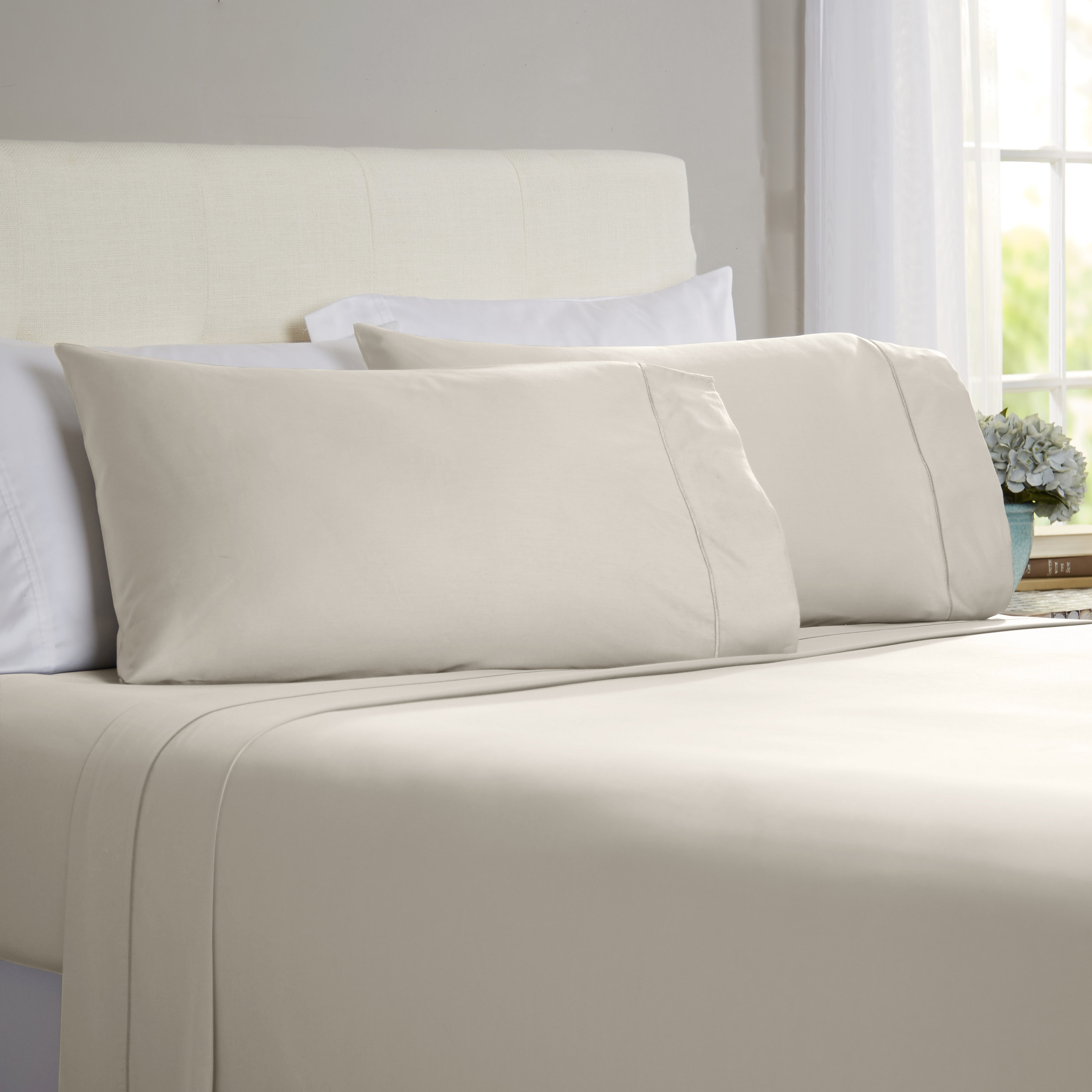 The Twillery Co Jamel 800 Thread Count 100 Cotton Sheet Set Jamel 800 Thread Count 100 Cotton Sheet Set Reviews Wayfair