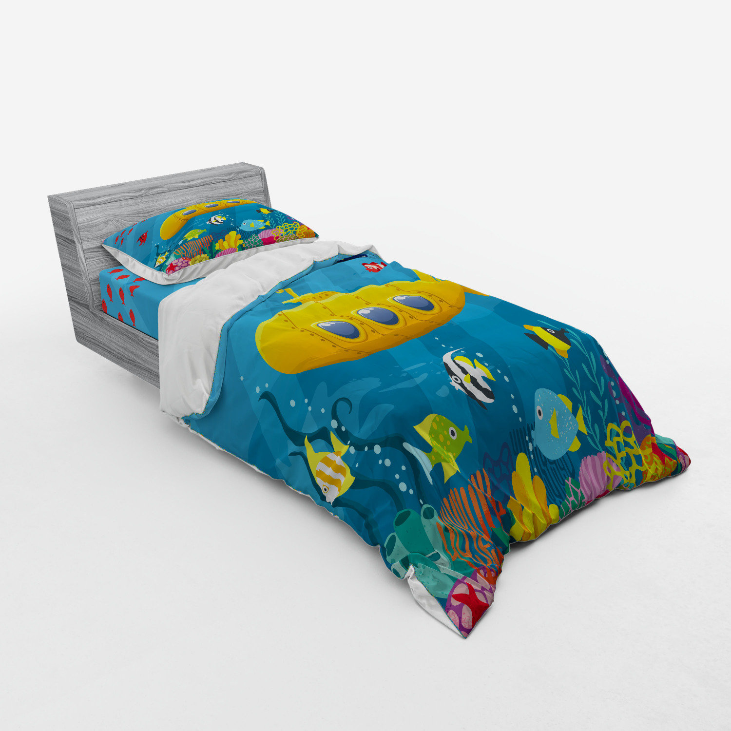 kids duvet and pillow set