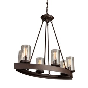 Florine 6-Light Candle-Style Chandelier