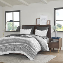 Details about   J-HOME COLLECTION 100% Cotton Percale Reversible Pattern Comforter Set with 2 Pi 