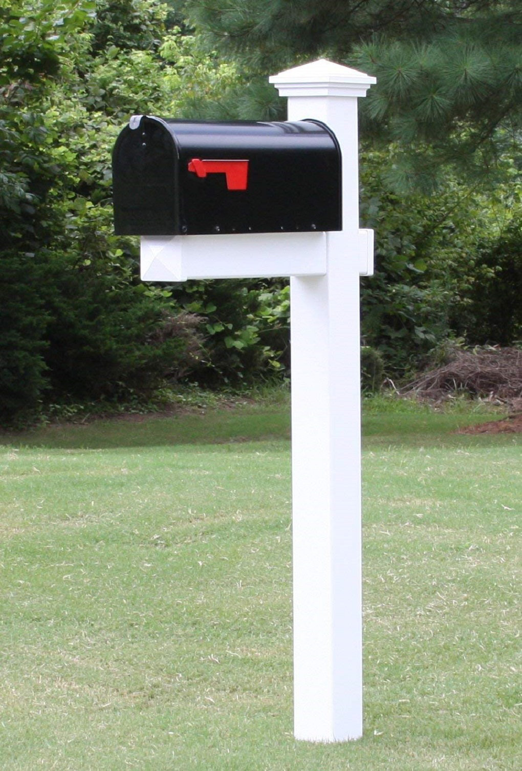 4EverProducts Lincoln Post Mounted Mailbox & Reviews Wayfair
