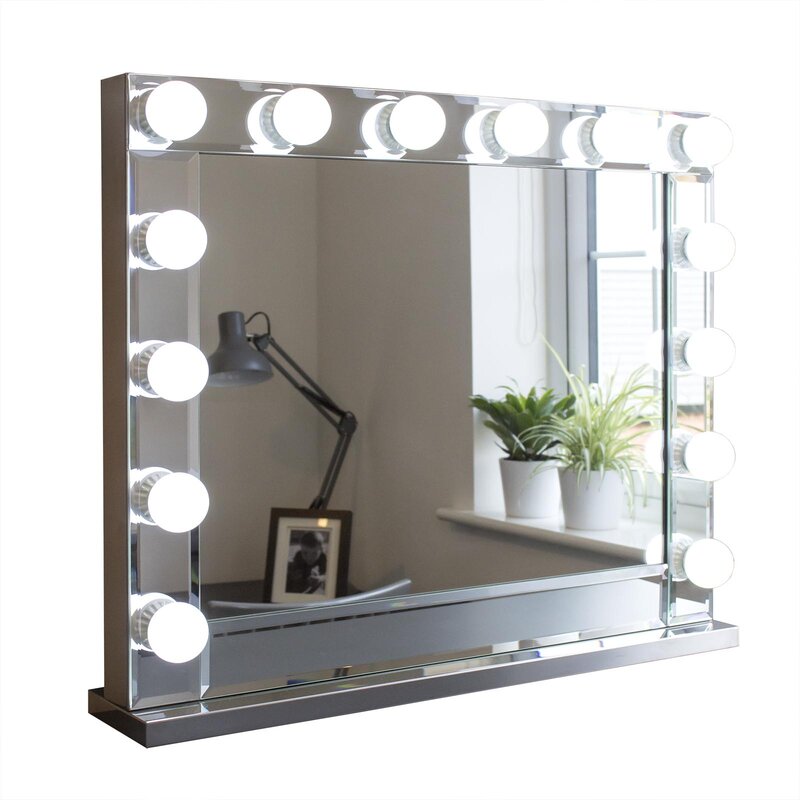 Ebern Designs Bonnefoy Makeup/Shaving Mirror | Wayfair.co.uk