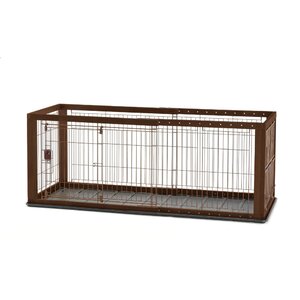 Expandable Pet Crate with Floor Tray