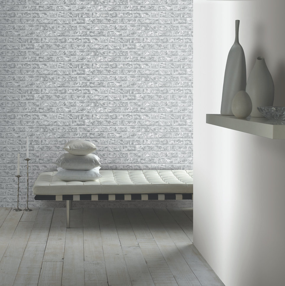Arthouse Brick Wallpaper Wayfair