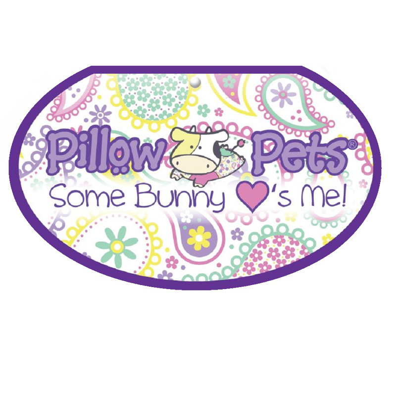 Pillowpets Spring Pink Bunny Plush Throw Pillow Reviews Wayfair