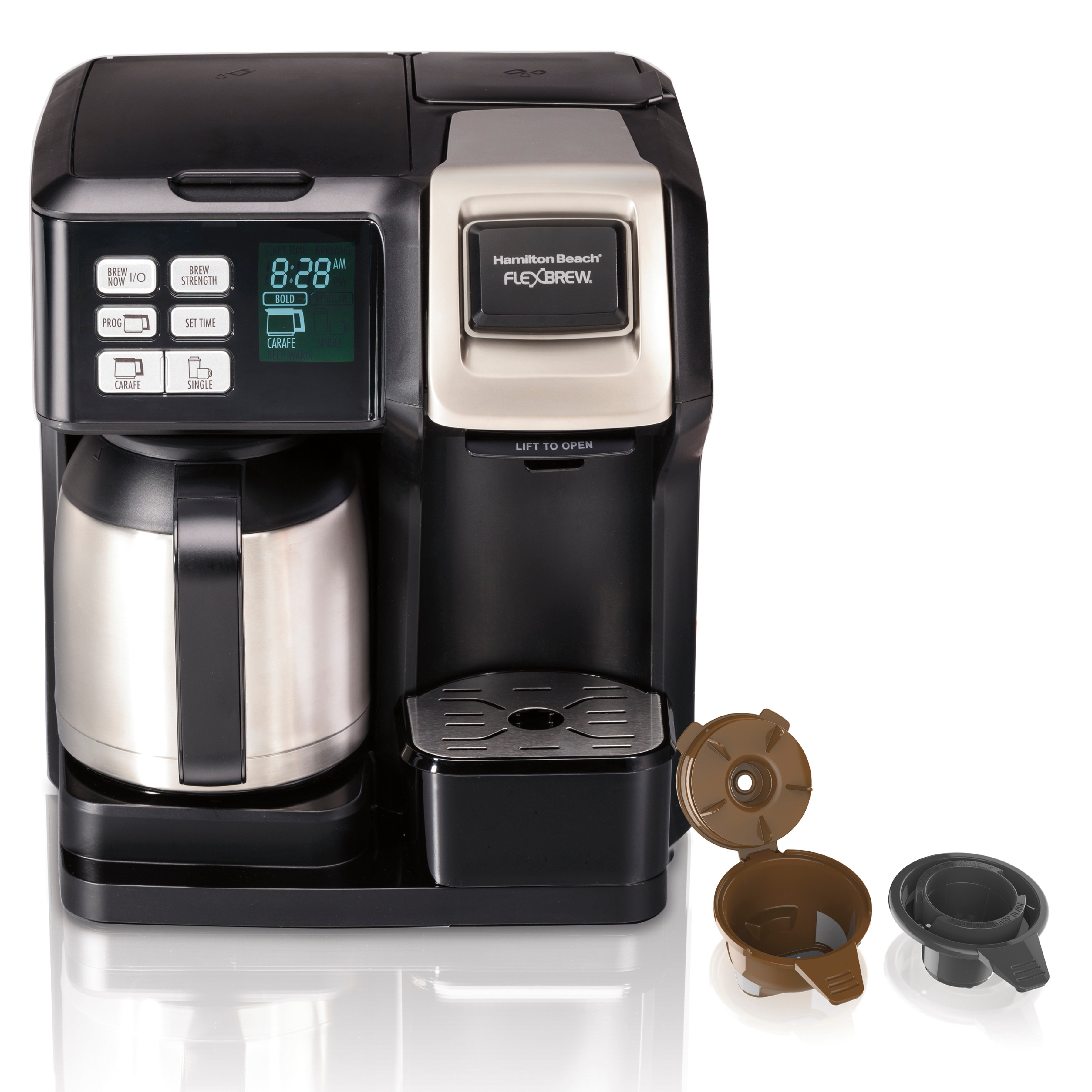 Hamilton Beach 10Cup FlexBrew Thermal Coffee Maker & Reviews Wayfair