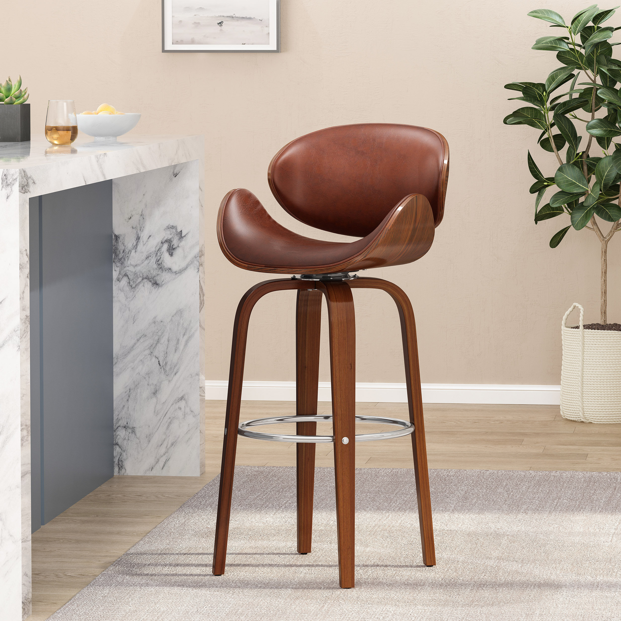 corrigan studio drees swivel bar stool