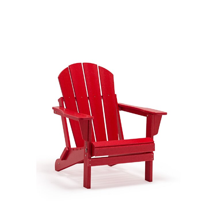 benefiel plastic folding adirondack chair