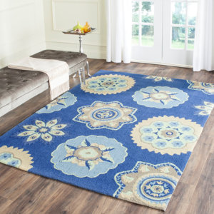 Doyle Handmade Navy Indoor/Outdoor Area Rug