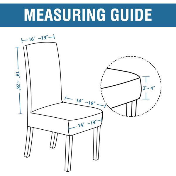 Soft Thick Solid Velvet Fabric Stretchy Universal Dining Chair Slipcovers