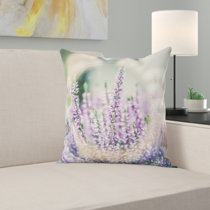 lavender fluffy pillow