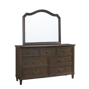 Go to store & view more images Alcott Hill Holderman 7 Drawer Dresser with Mirror