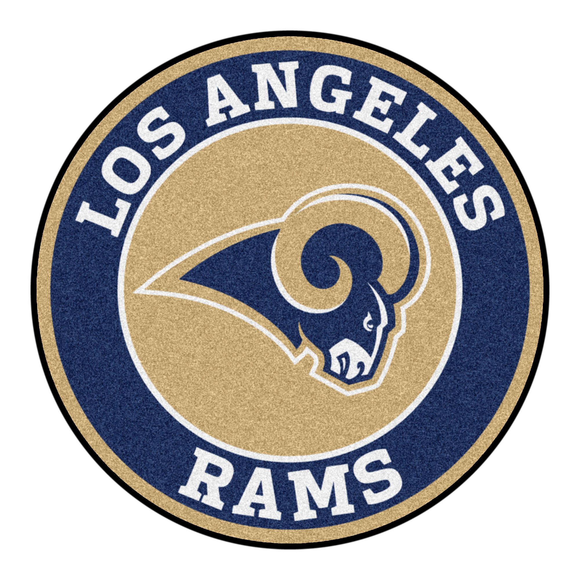FANMATS NFL Los Angeles Rams Roundel 27 