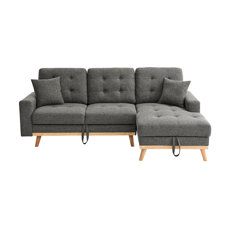 Latitude Run Fairbank 75 Wide Square Arm Sofa Bed Sleeper Reviews
