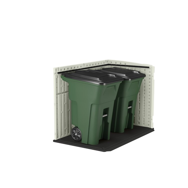 EE_ Narrow Spring Press Open Rubbish Garbage Waste Bin Bathroom Kitchen Trash Ca