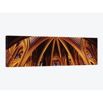 East Urban Home Lower Chapel Ceiling Sainte Chapelle Palais De La Cite Ile De La Cite Paris France Photographic Print On Canvas Wayfair Ca East Urban Home Lower Chapel Ceiling Sainte Chapelle Palais De La Cite Ile De La Cite Paris France Photographic Print On Canvas Wayfair Ca
