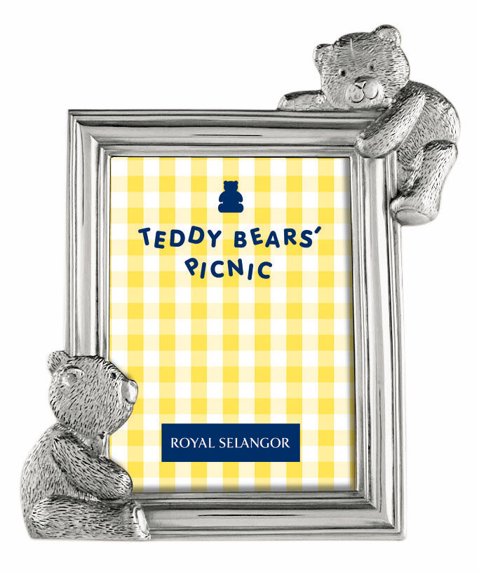 teddy bear with picture frame