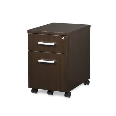 Ebern Designs Gerth Locking Pedestal 3 Drawer Vertical Filing