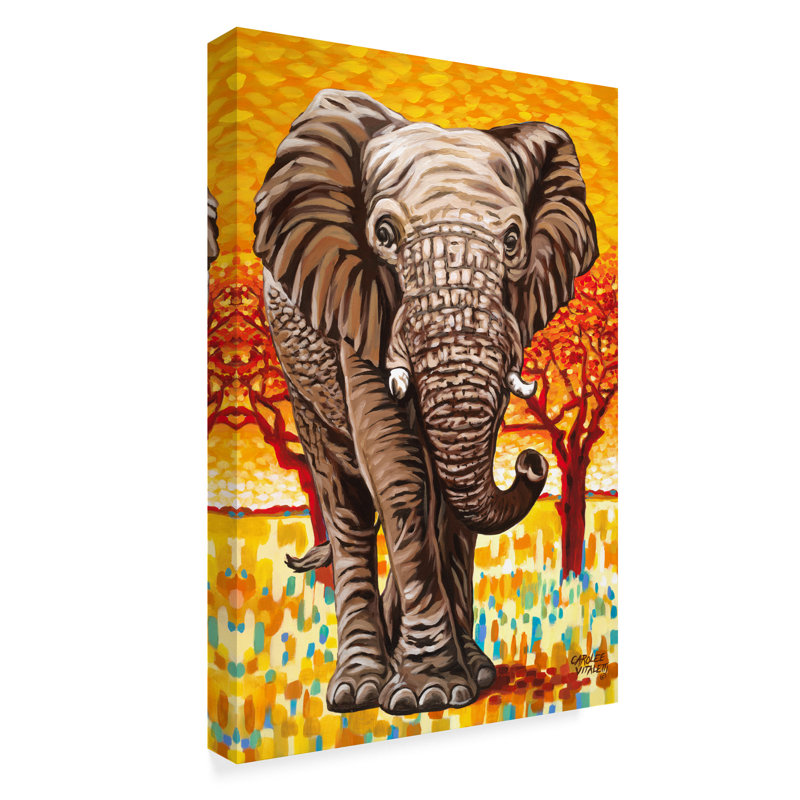 East Urban Home Wild Africa I Acrylic Painting Print On Wrapped