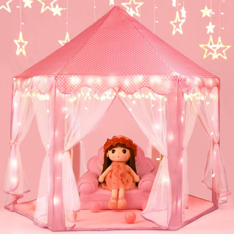 folding princess castle tent