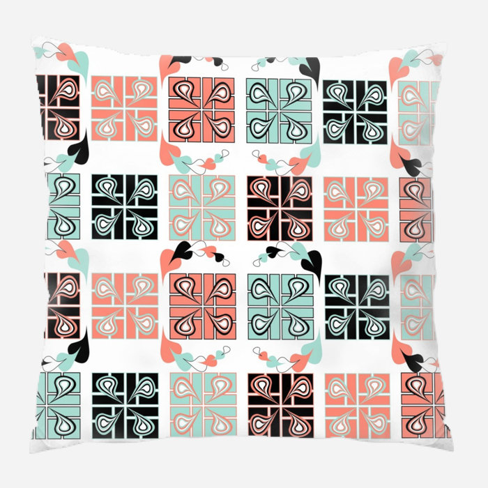Rug Tycoon Mint Throw Pillow Wayfair