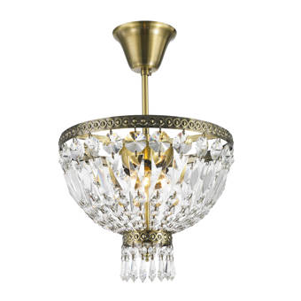 Astoria Grand Oakgrove 4 Light 16 Chandelier Style Urn Semi Flush Mount Wayfair