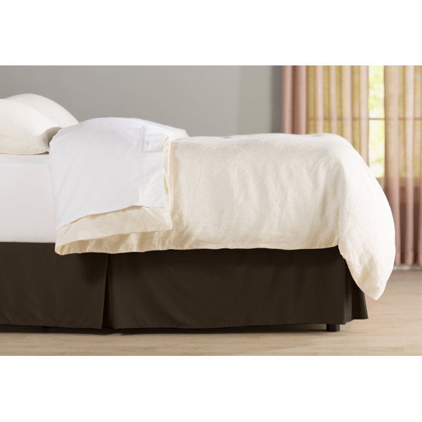 Royal Velvet King Tailored Bedskirt 100/% Egyptian Cotton Lustrous Steel