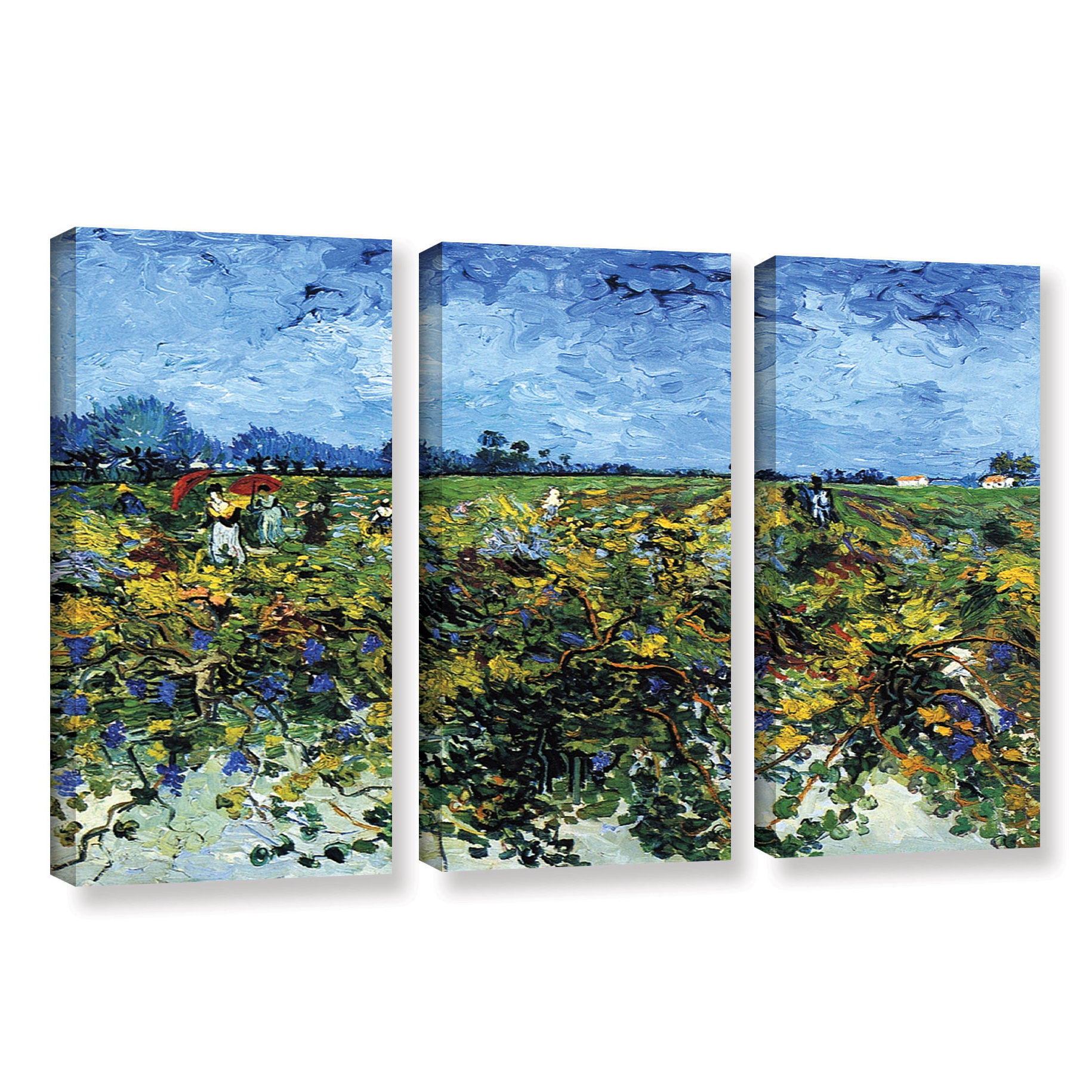 the green vineyard van gogh