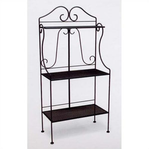 Classic Wrought Iron Collection Standard Baker's Rack by Woodard