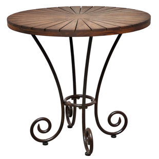French Bistro Table And Chairs Wayfair Toscana Teak Bistro Table