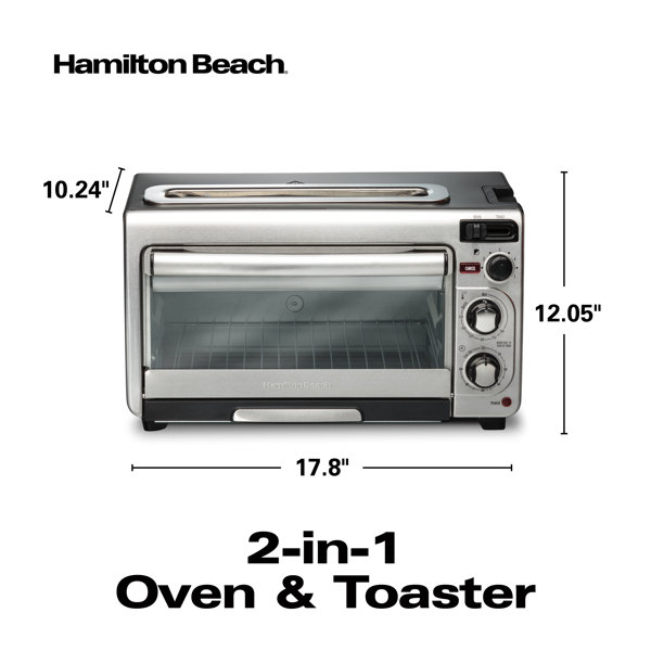 dimensions of a toaster