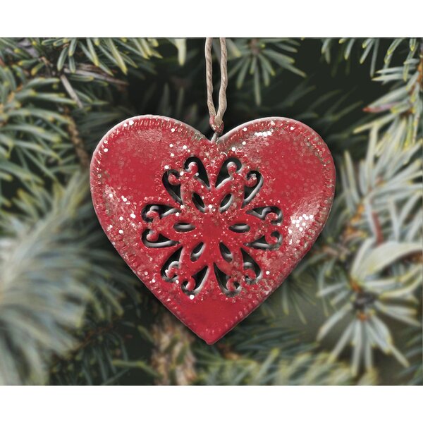 heart christmas ornament