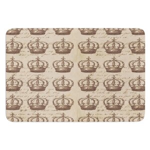 Crowns by Suzanne Carter Bath Mat