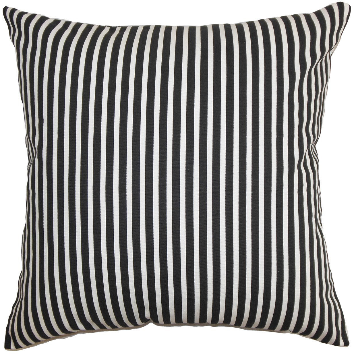 The Pillow Collection Elvy Stripes Cotton Throw Pillow Cover Wayfair