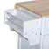 Winston Porter Bundrage 57.48'' Wide Rolling Kitchen Cart with Solid ...