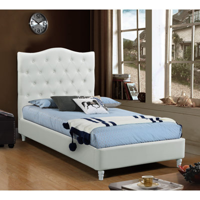 Canora Grey Beckmann Upholstered Platform Bed & Reviews