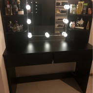 Bella vista dressing table with mirror Clearance