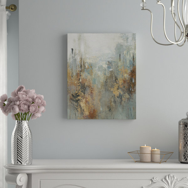 Mercer41 Forest Lights Acrylic Painting Print On Wrapped Canvas