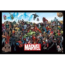 Avengers Endgame CANVAS Framed Glossy with Metal Hanger Various Sizes 