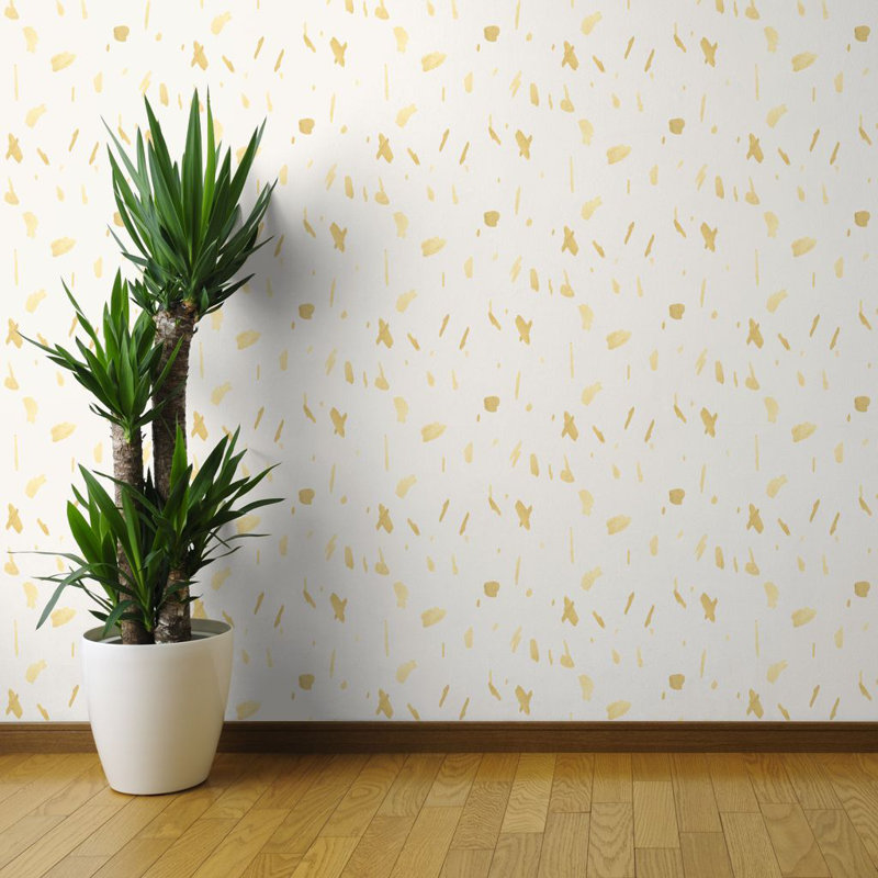 Mercer41 Ono Minimalist Removable Peel And Stick Wallpaper Roll