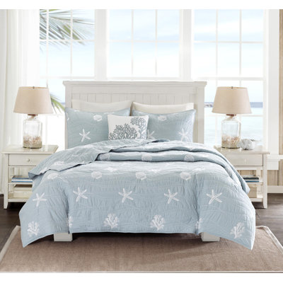 Harbor House Seaside Coverlet Set Size King California King