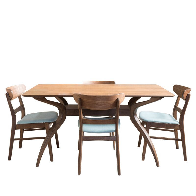 Langley Street Patterson 5 Piece Dining Set & Reviews